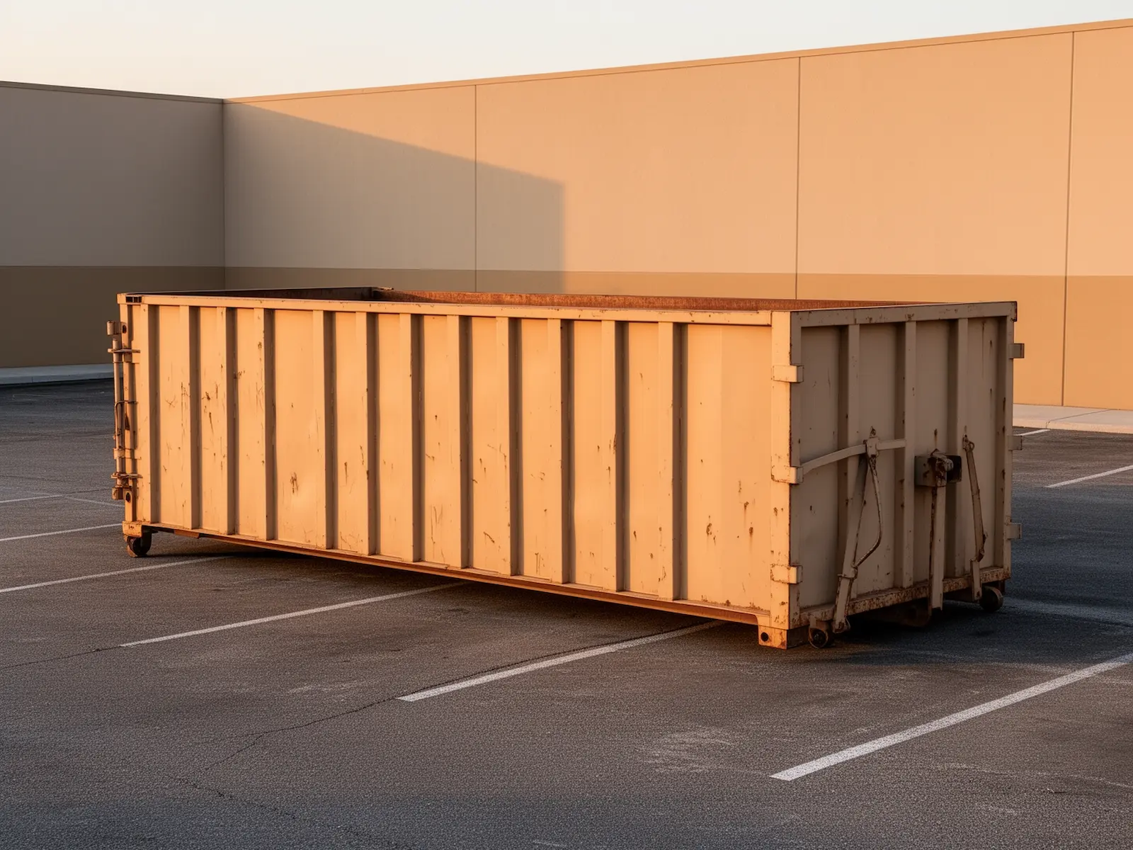 Roll-off dumpster from Leahy & Sons Dumpsters in Las Vegas, NV